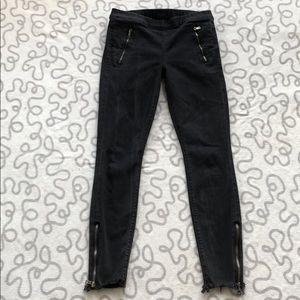 MOTHER Quickie Looker Ankle Fray Jeans